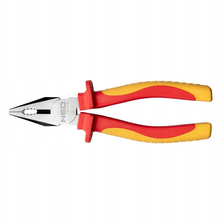 Univerzális fogó 180mm, 1000V, NEO TOOLS, króm-vanádium acél, ergonomikus nyél