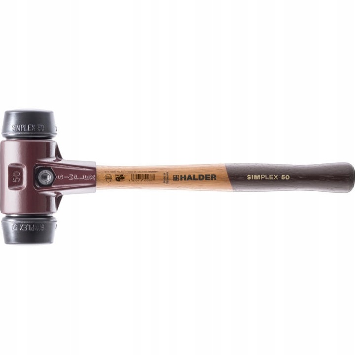 Чук за пекар с мека глава SIMPLEX 30mm, 345g, 300x90mm, Halder