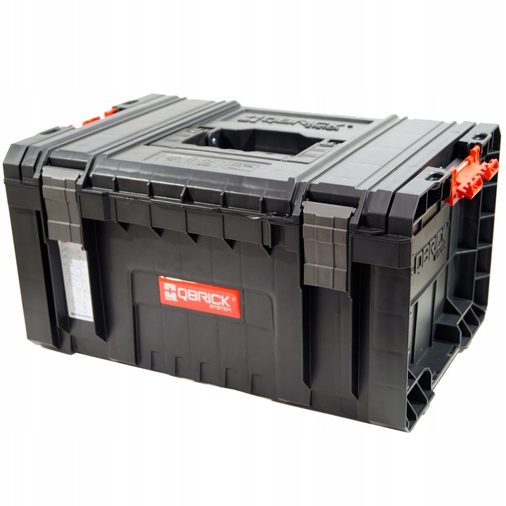 Кутия за инструменти Qbrick System PRO Toolbox, черна, 450x322x240мм