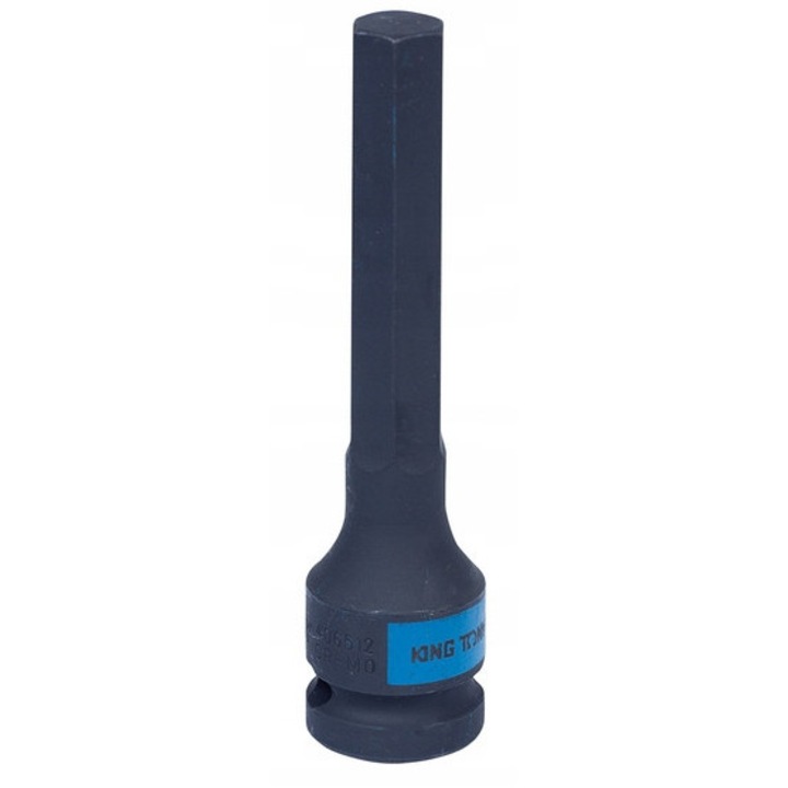 Nasada impact 1/2'' HEX 8mm, lungime 100mm, King Tony