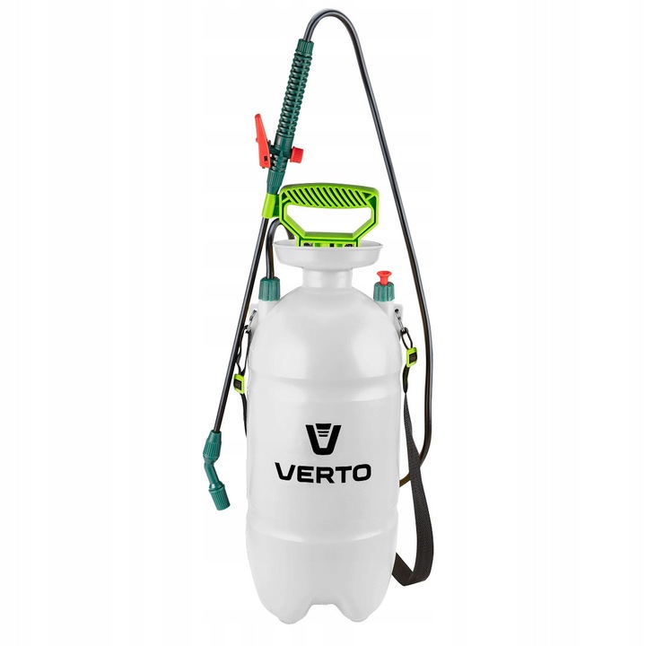 Verto kézi permetező, 7L, 3 bar, ergonomikus, kerti permetezéshez