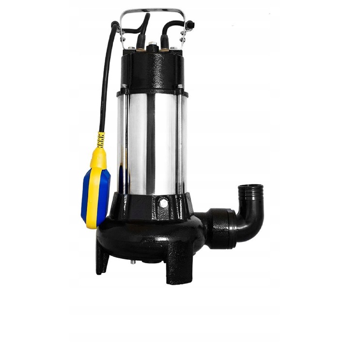 Помпа за вода WQ 1100 Furia, 250л/мин, 9м височина на повдигане, 1,1kW, с точилка, OMNIGENA