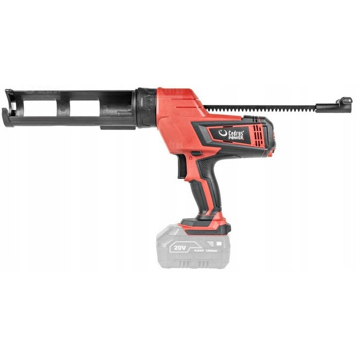 Pistol de silicon Cedrus, 4500 N, 600 ml, 2,2 kg