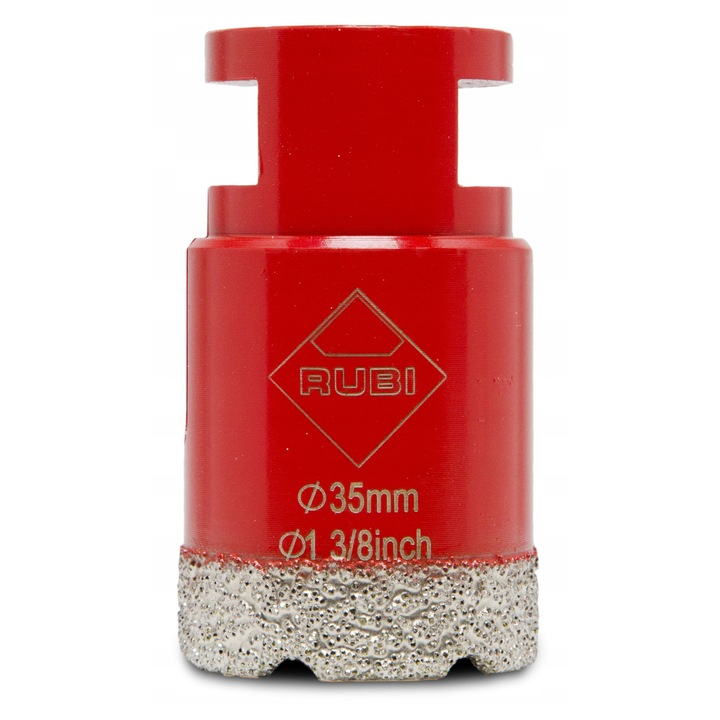 Rubi DryGres 35mm gyémánt fúrókészlet, M14, csempéhez, gránithoz és márványhoz