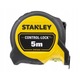 Рулетка Stanley Control-Lock 5м 25мм жълта магнитна