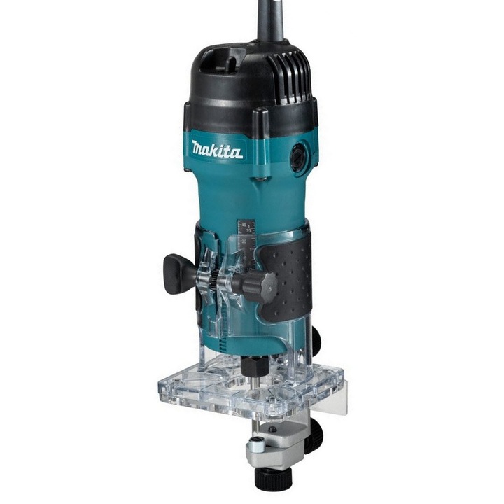 Freza de margini Makita 3711, 530W, 6mm, 211mm, 1.5kg