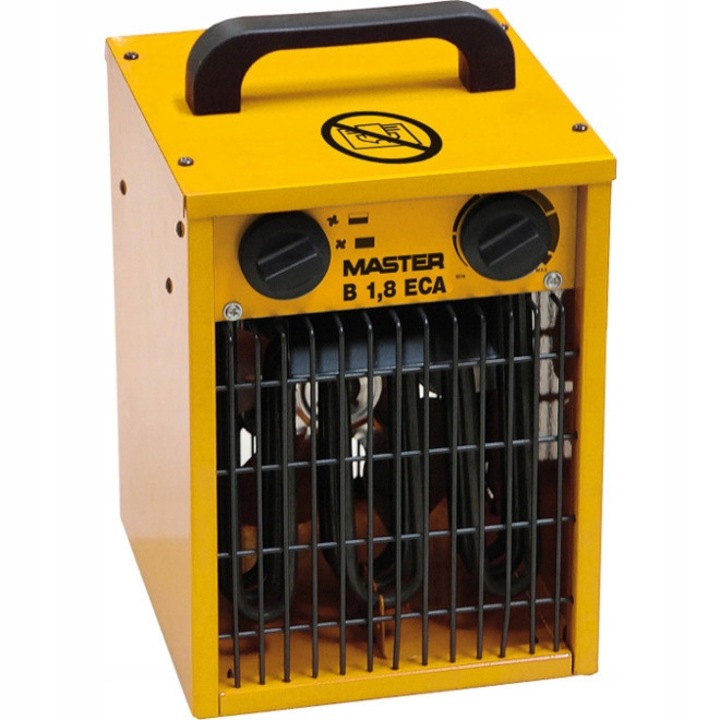 Nagrzewnica electrica Master B 1,8 ECA, 2 kW, termostat, 30x25x28cm