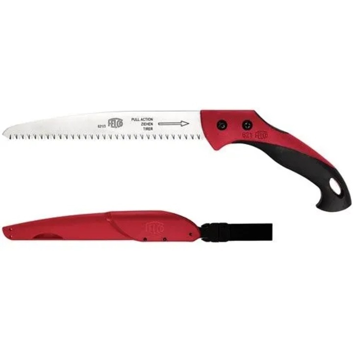 Felco 621 kerti fűrész, 240mm, 305g, akár 80mm átmérőjű ágakhoz, tokkal együtt