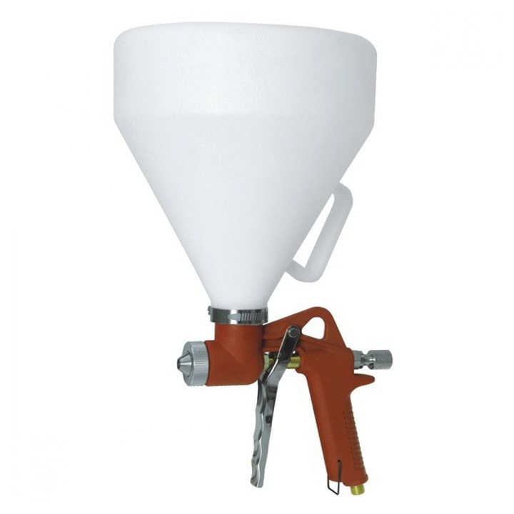Pistol tencuit pneumatic Pansam, 5 litri, presiune 4-6 bar, duze 4-6-8 mm