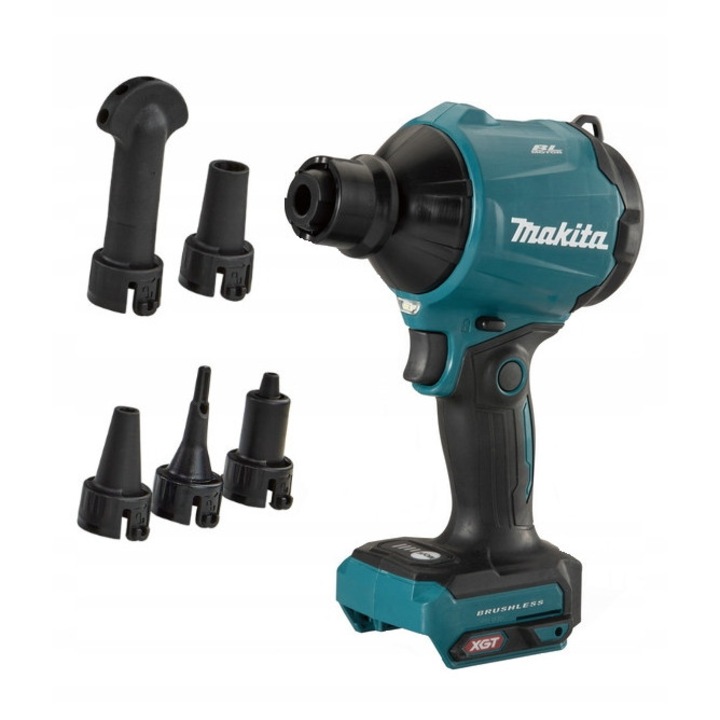 Pompa/Dmucha electrica Makita 40V, fara fir, 182mm, 1,5-2,3kg, cu LED
