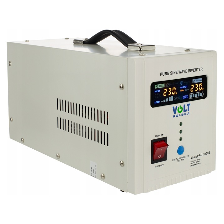 UPS Volt sinusPRO-1000E, 1000W, 12V, 337x146x170mm, set