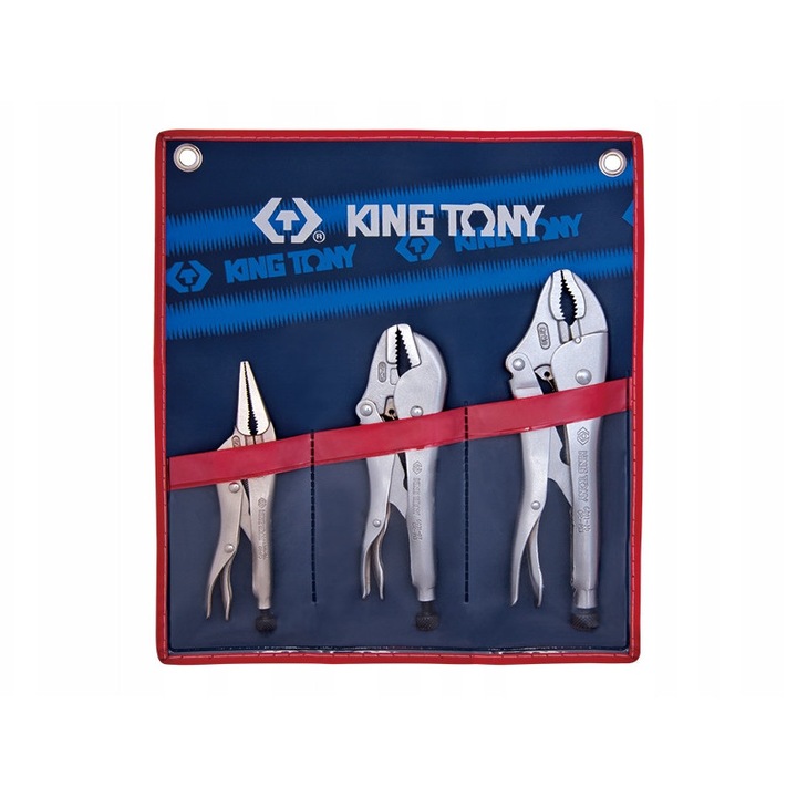 Set de clesti de blucare Morse, King Tony, 3 piese, 254mm, 178mm, 165mm
