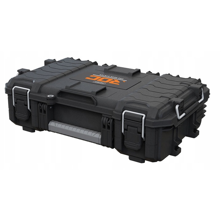 Keter ROC PRO GEAR 2.0 rendszerező bőrönd, 57,1x35,1x16,65cm, 16,1l, 36kg, készlet rendszerezővel