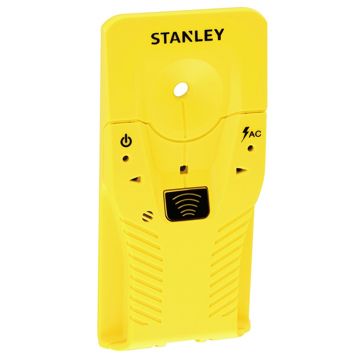 Detector de profile S110, Stanley, adancime maxima 19mm pentru lemn si metal, alimentare cu 2 baterii AAA, set complet