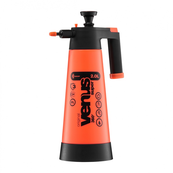 Пръскачка Kwazar Venus Super 360, 2L, 2,2 bar, многоцветен