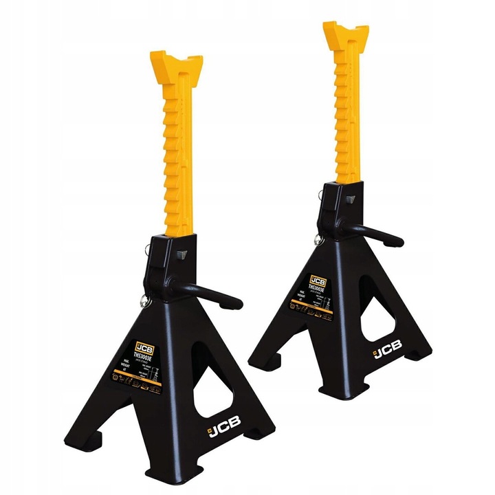 2x JCB 6T autótámasz készlet, magasság 420-620mm, méretek 285x250mm