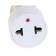 5 db E27-es adapter készlet EU aljzathoz, fehér, világítótestekhez