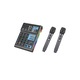 Mixer audio 4 canale cu microfon negru 30x20x10cm set