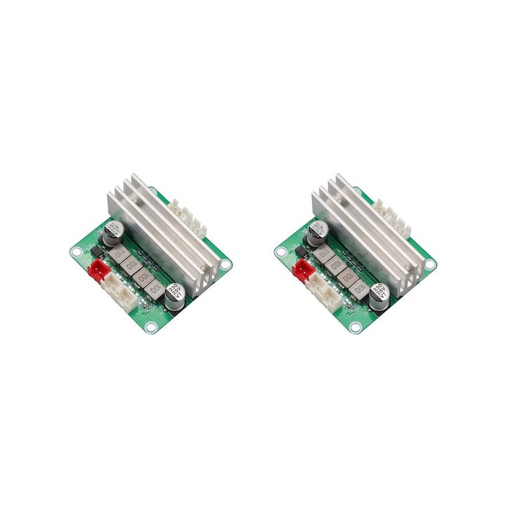 Sztereó audio erősítő panel 2x50W TPA3116, kétcsatornás, zöld, 32 tűs, 12-24V