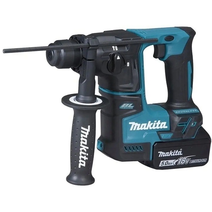 Rotopercutor Makita DHR171RTJ 18V, 2x5,0Ah, 1,2J, SDS-PLUS, 273mm, 2,9kg
