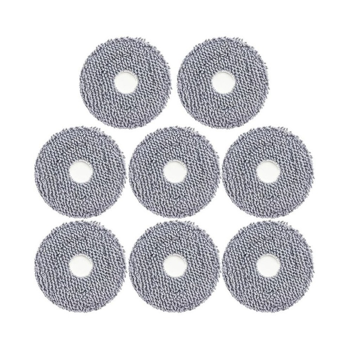 8 db csere felmosófej készlet, mikroszálas, többszínű, kompatibilis a 405 és 505 Combo, X40 Ultra Complete/L10s Pro Ultra Heat modellekkel
