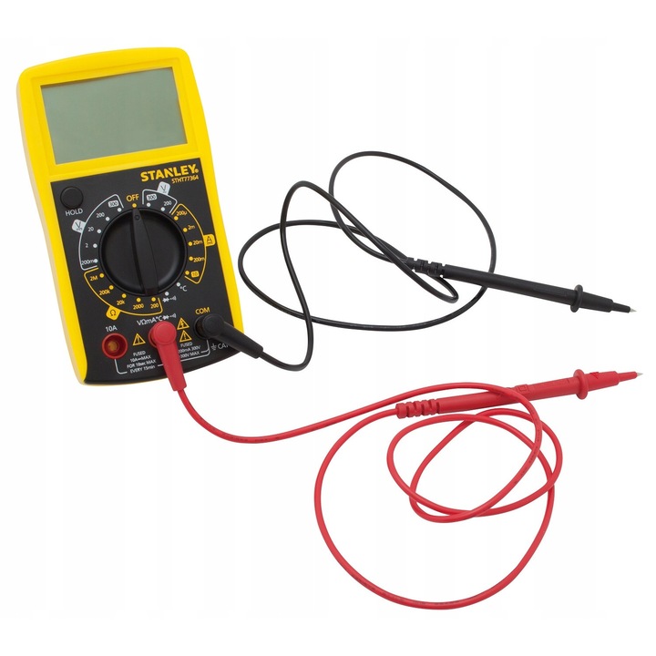 Masurator electric universal, Stanley, STHT0-77364, display LCD, 7 functii, 0~1000°C, 200/300 V