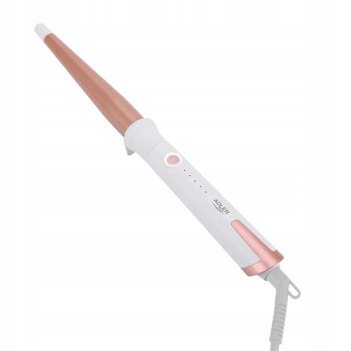 Ondulator conic ADLER 13-25mm ceramic, 5 trepte temperatura, cablu rotativ 180cm