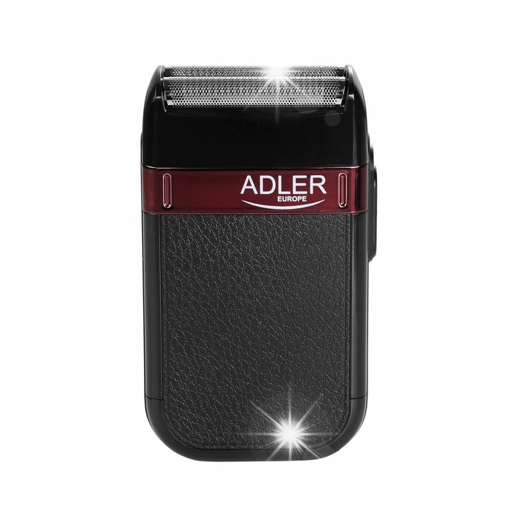 Самобръсначка ADLER AD 2923, мощен мотор, USB зареждане, черна, компактна