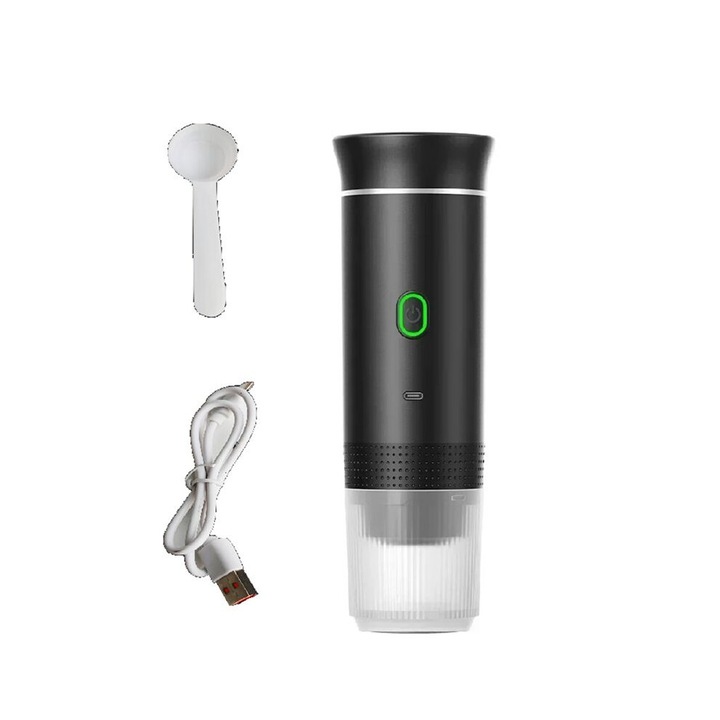 Espressoare portabile, 3 in 1, functie auto-chauffante, 709g, multicolor
