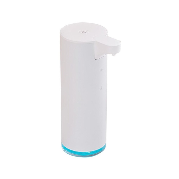 Automatikus szappanadagoló, habzó, újratölthető, érintésmentes érzékelő, fehér, 280ml
