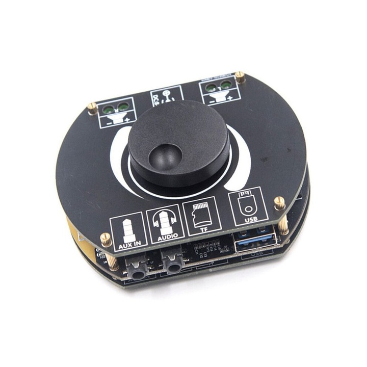 Sztereó Hi-Fi erősítő 30W x 2, 8-24V, 5.0, D, 80,5x67x35mm