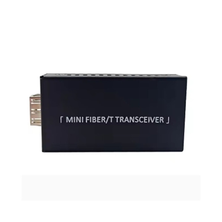 Optikai szálas kapcsoló, SFP konverter 1000 Mbit/s, RJ45 port, fekete, 5V
