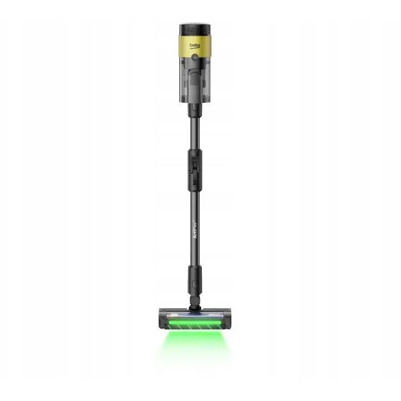 Aspirator vertical Beko PowerClean Pro VRT97325VY, 450W, negru-verde, 36x36x125cm