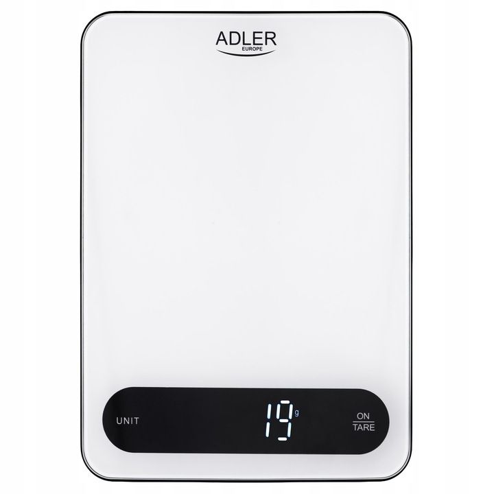 Cantar de bucatarie ADLER AD3177WB alb 10kg