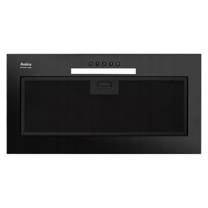 Вграден абсорбатор Amica Studio черен 55см 280м3/ч SlimSize
