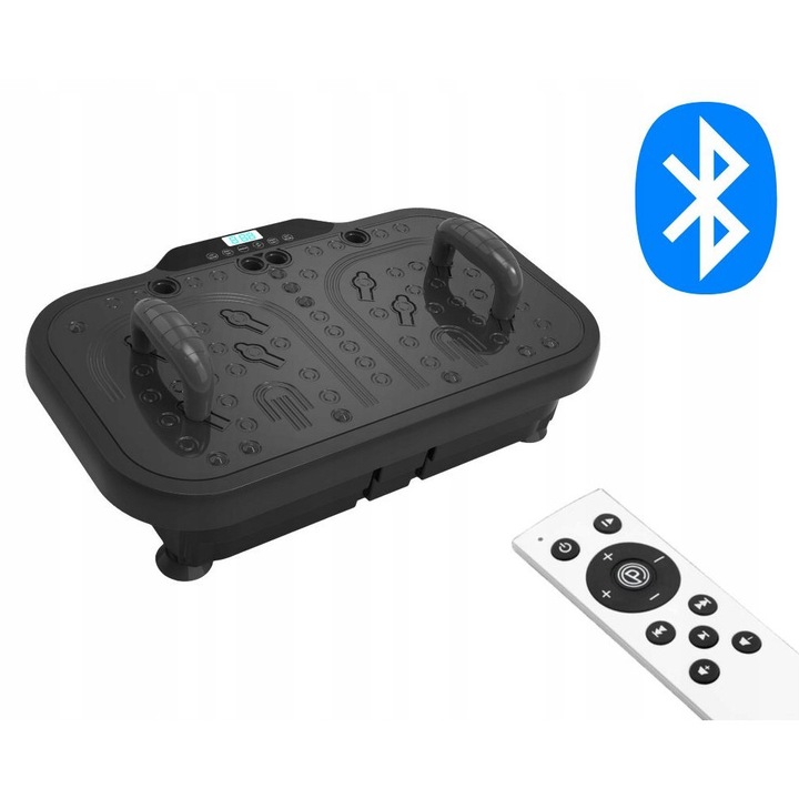 Artnico vibrációs platform Bluetooth masszázzsal, fekete