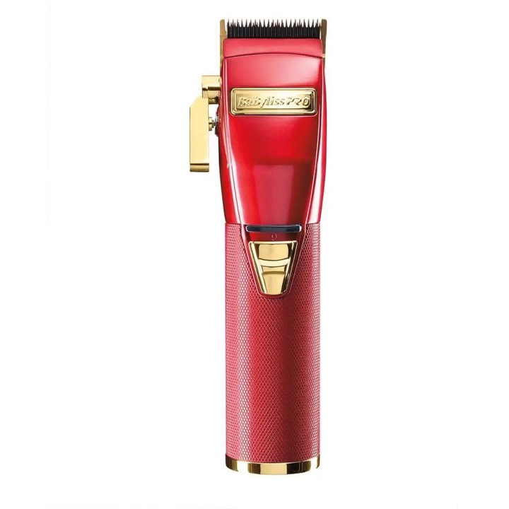 Masina de tuns Babyliss Pro RedFX, lama 45mm, 8 piepteni, rosu