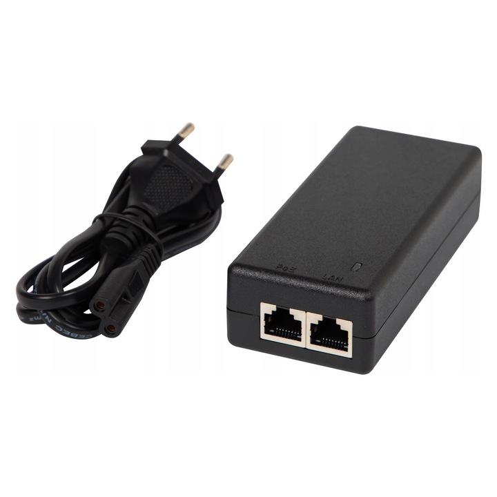 Инжектор PoE Blow 30W 1000Mb/s бял 10x4x2cm