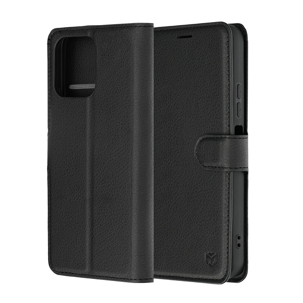 Husa pentru Oppo A6 4G / A6x 4G / A6x 5G - Techsuit Leather Folio - Black