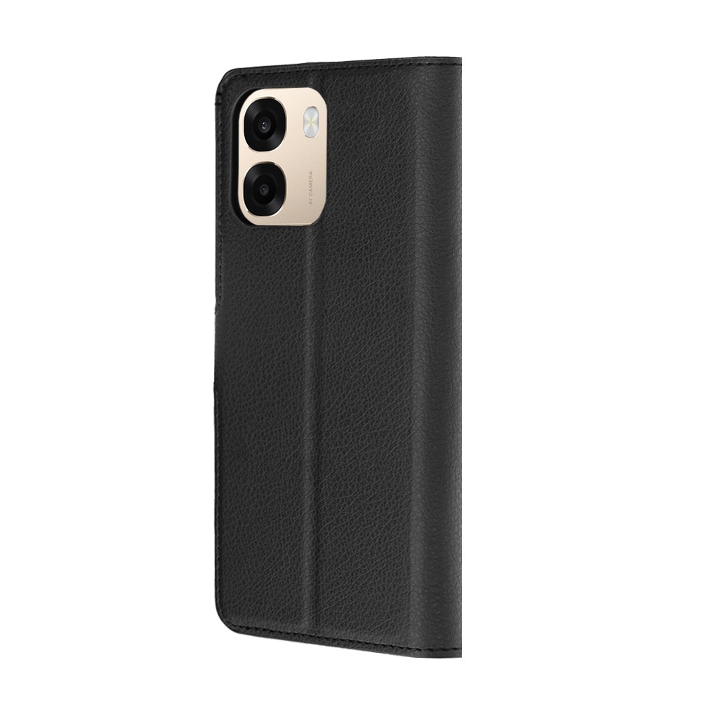 Husa pentru Oppo A6 4G / A6x 4G / A6x 5G - Techsuit Leather Folio - Black