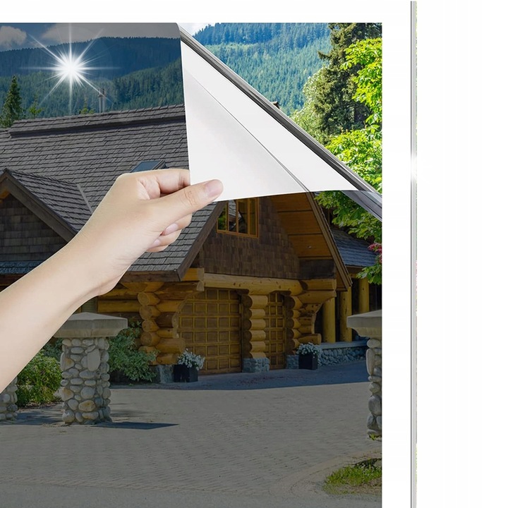 Изолиращо фолио за прозорец Bedee 90x200cm сребристо