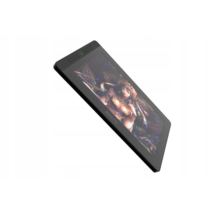 Графичен таблет BOSTO 13.3", тъч, черен, 362.6x223x14mm