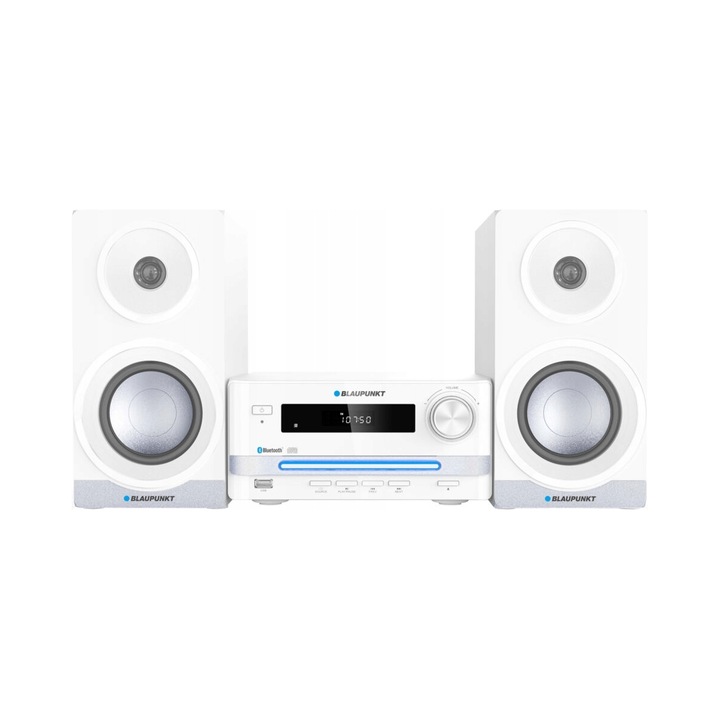 Аудио система Blaupunkt MS16BT Bluetooth бяла 22x10x24см