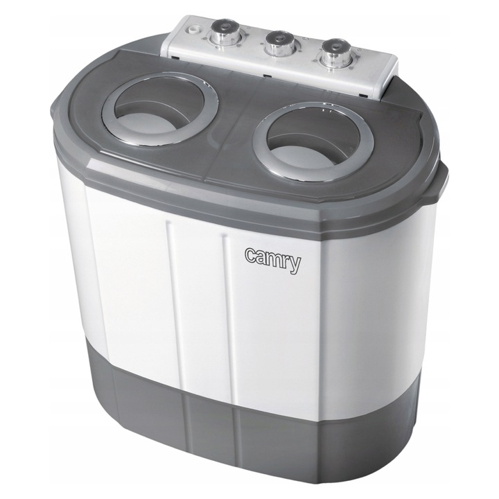 Masina de spalat turistica Camry CR8052 compacta gri 3kg 59x40x64cm