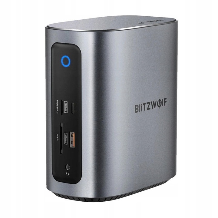 Blitzwolf BW-TH15 17 az 1-ben dokkolóállomás USB 3.0 USB-C RJ45 micro SD PD