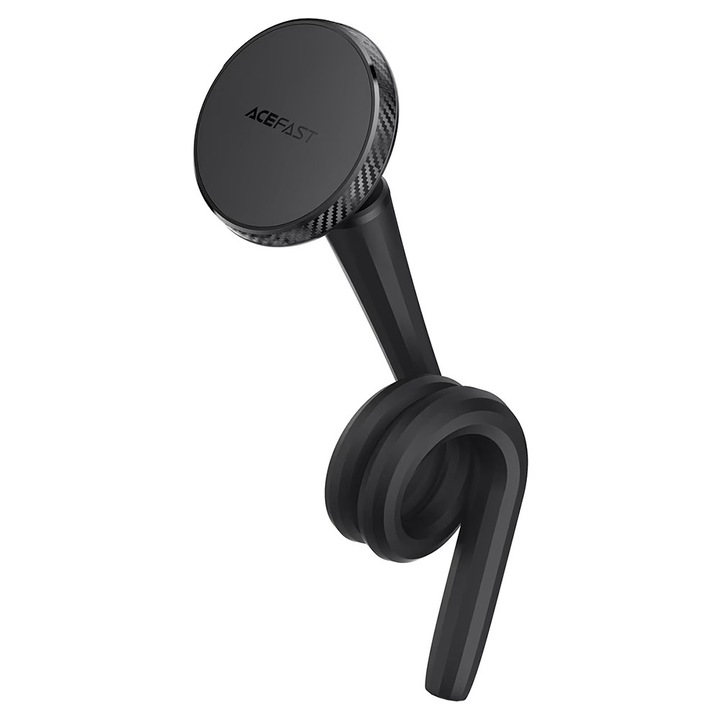 Suport telefon magnetic cu brat flexibil, reglaj precis, universal 4.7–6.9 inch, Acefast, negru
