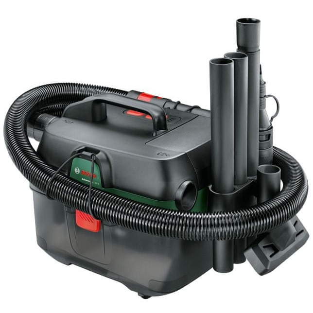 Aspirator fara fir Bosch AdvancedVac 18V-8 uscat-umed 8l 376x278x295mm