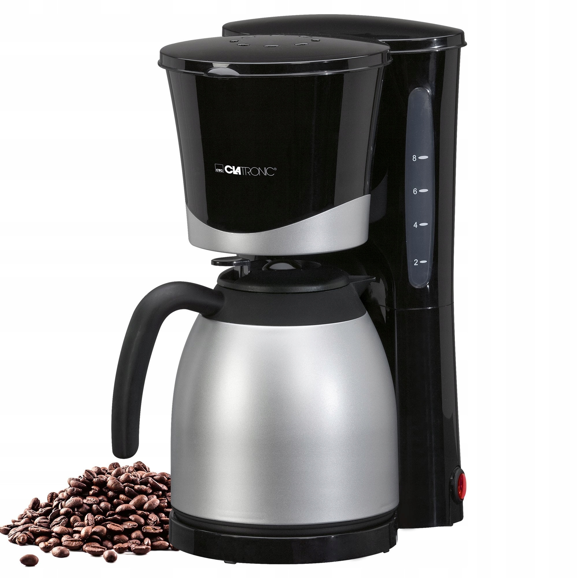 Cafetiera Clatronic KA, 1L, negru, 870W