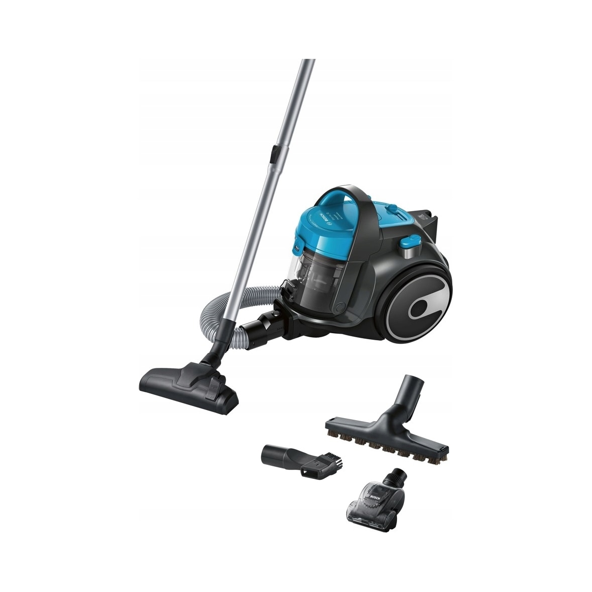 Aspirator fara sac Bosch BGS05X240 turcoaz compact 14x268x381mm 4.4kg