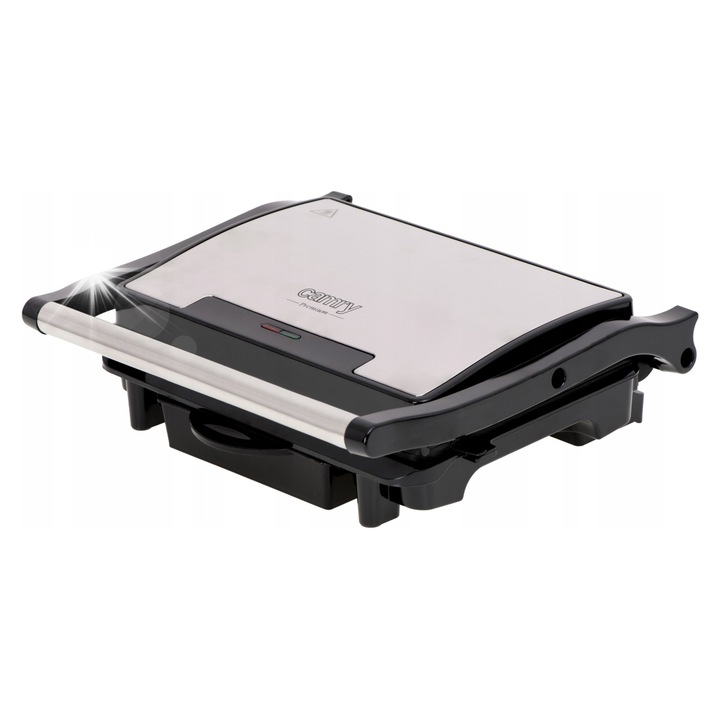 Elektromos grill Camry CR 3044, 2100W, fekete, 38x25x12cm